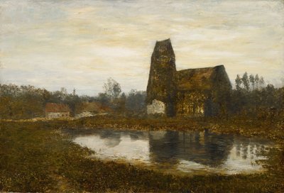 Église de Criqueboeuf, en Normandie - Homer Dodge Martin