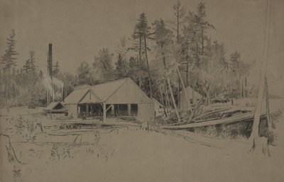Scierie - Homer Dodge Martin