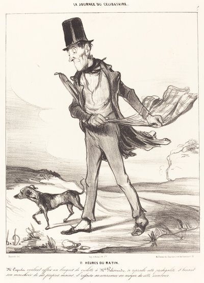 11 heures du matin - Honoré Daumier