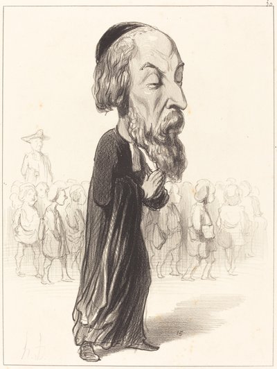 A. Fréd. Pierre comte de Falloux - Honoré Daumier