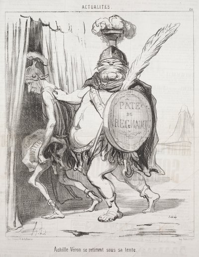 Actualités : Achille se retirant dans sa tente - Honoré Daumier