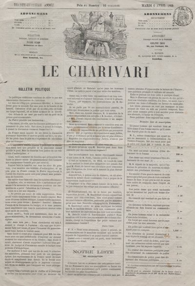 Actualités n° 64 : Difficultés à devenir svelte, 1869 - Honoré Daumier