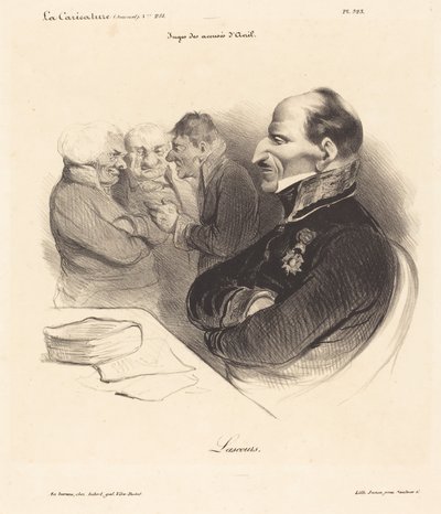 Baron de Lascours - Honoré Daumier
