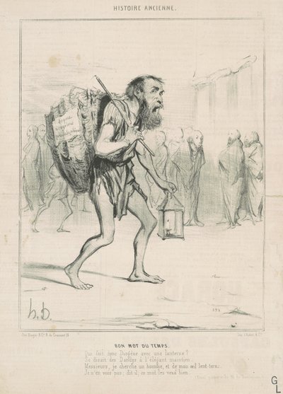 Bon mot du temps - Honoré Daumier
