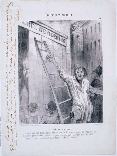 Caricatures du Jour: Désillusion! - Honoré Daumier