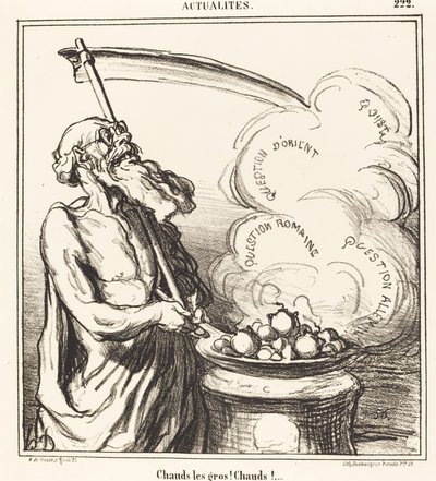 Chauds les gros! chauds!... - Honoré Daumier