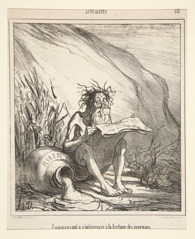 Commencant à s - Honoré Daumier