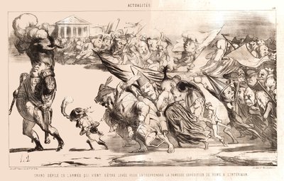 Daumier - Grand défilé de l