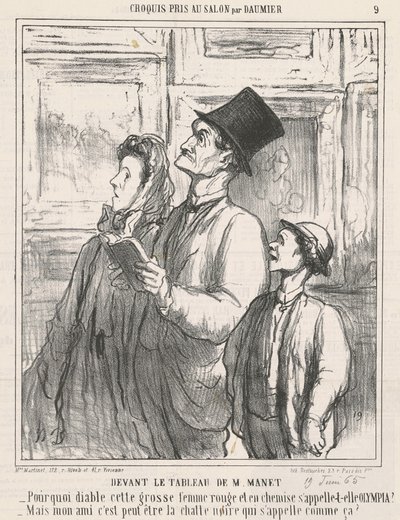 Devant le tableau - Honoré Daumier