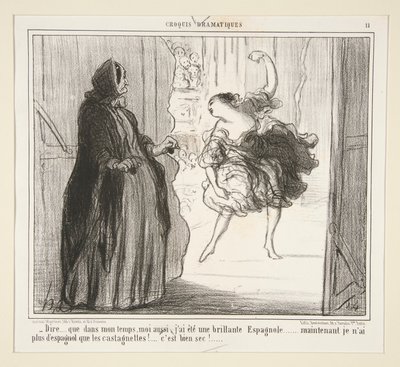 Dire - Honoré Daumier