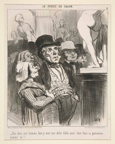 Dis donc, not - Honoré Daumier