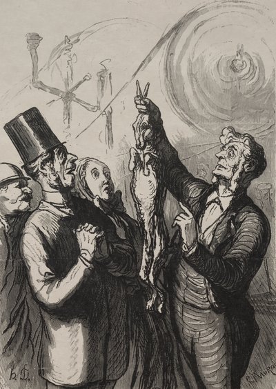 Exposition universelle: dans dix minutes vous aurez une gibelotte et un chapeau - Honoré Daumier