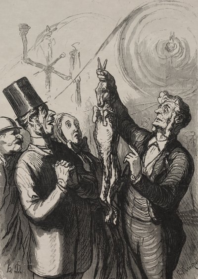 Exposition universelle : dans dix minutes vous aurez une gibelotte et un chapeau - Honoré Daumier