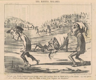 Faut pas vous désoler comme ça ... - Honoré Daumier