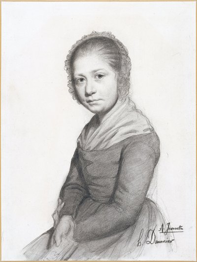Fille - Honoré Daumier