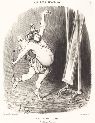Le Départ pour le bal - Honoré Daumier