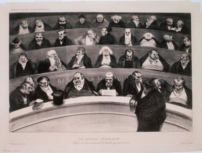 Le Ventre Legislatif - Honoré Daumier
