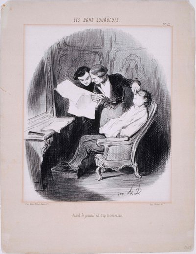 Les Bons Bourgeois - Honoré Daumier