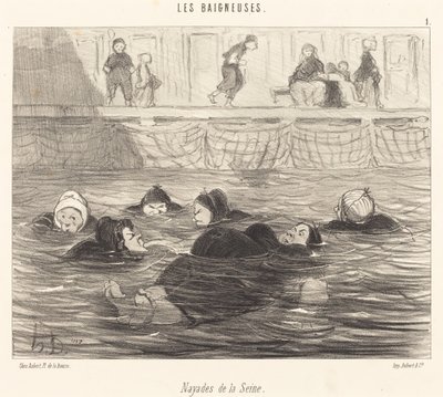 Naiades de la Seine - Honoré Daumier
