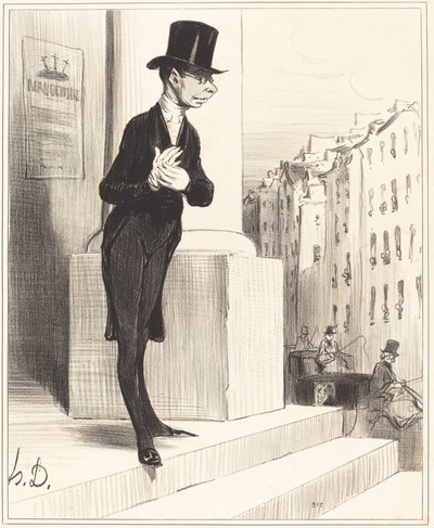Pique-Assiette - Honoré Daumier