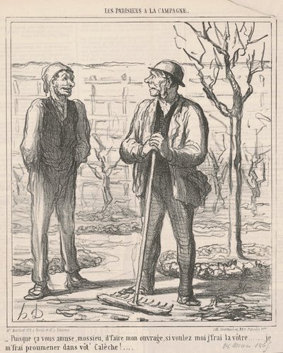 Puisque ça vous amuse... - Honoré Daumier