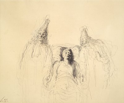 Le Malade imaginaire - Honoré Daumier