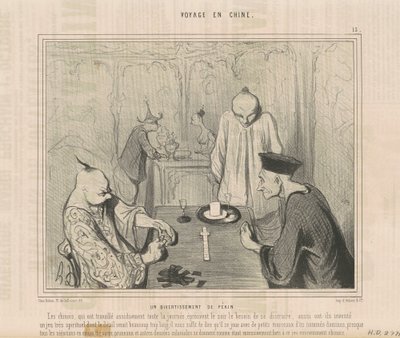 Un divertissement de pékin - Honoré Daumier