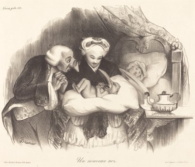 Un nouveau nez - Honoré Daumier