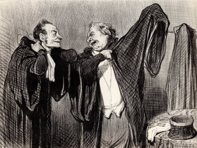 Entre collègues, 1845-1848 - Honoré Daumier