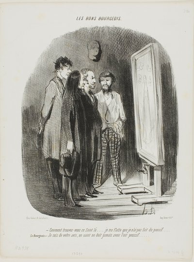 "- Comment trouvez-vous ce saint là.... J