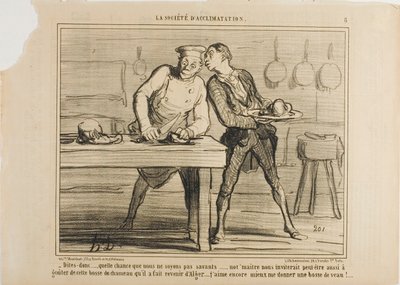 "- Je suis heureux que nous ne soyons pas des scientifiques, sinon Monsieur nous inviterait aussi à goûter cette bosse de chameau qu