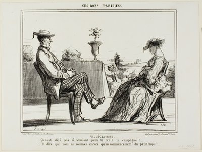 Vacances à la campagne. "- La vie à la campagne n