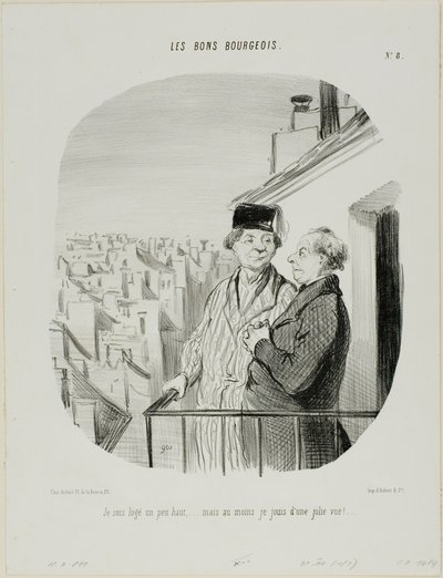 "Je vis un peu en hauteur... mais au moins je jouis d