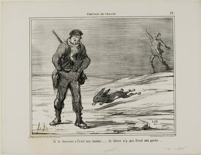 Si le chasseur a les mains froides... le lièvre n