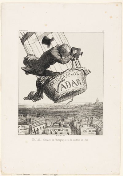 Nadar élève la photographie au rang d