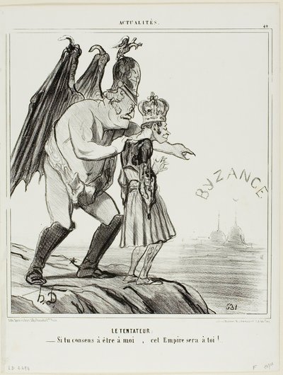 Le Tentateur. "- Si vous consentez à m