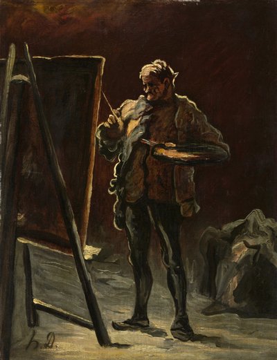 Un artiste - Honoré Daumier
