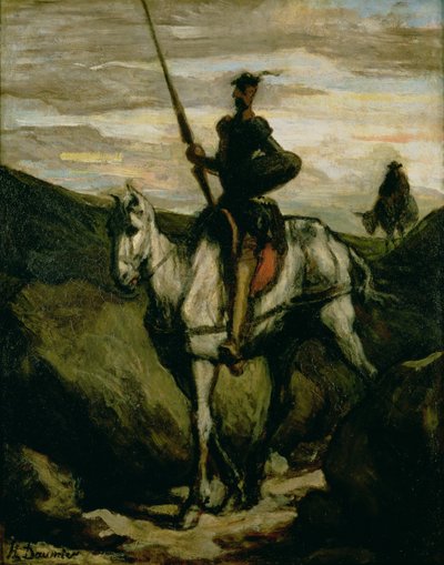 Don Quichotte - Honoré Daumier