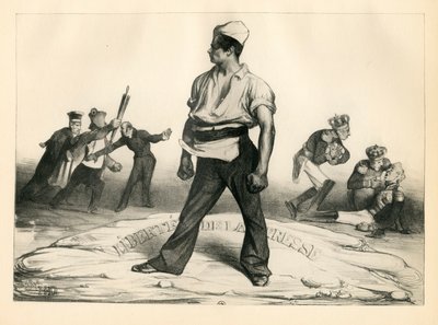 La Caricature (1830) politique, Satirique en N & B - Honoré Daumier
