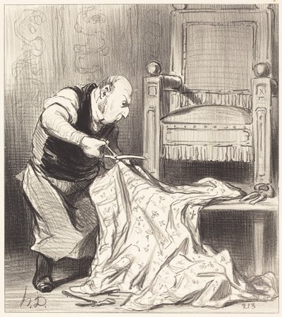 Le Nouveau tapissier de la couronne - Honoré Daumier