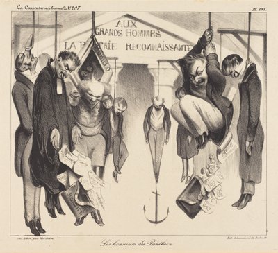 Les honneurs du Panthéon - Honoré Daumier