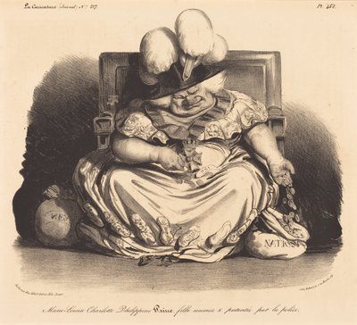 Marie-Louise-Charlotte-Philippinepairie - Honoré Daumier