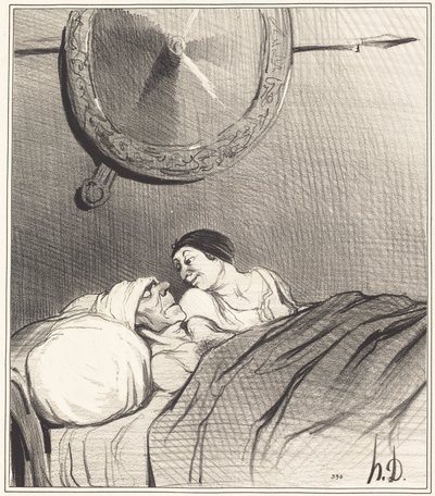 Ulysse et Pénélope - Honoré Daumier