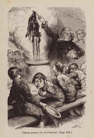 Illustration pour Un Bon Petit Diable (gravure) - Horace (after) Castelli
