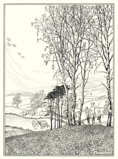 Avril (litho) - Horace J. Knowles