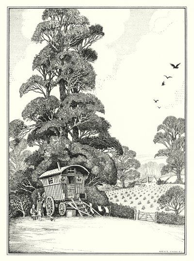 Août (lithographie) - Horace J. Knowles