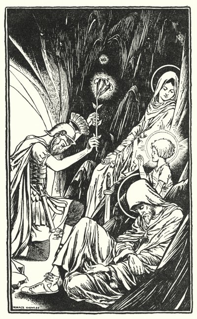 Les enfants de Bethléem (litho) - Horace J. Knowles
