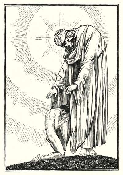 Illustration du Sermon sur la montagne (gravure) - Horace J. Knowles