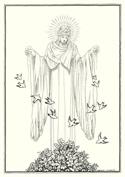 Illustration du Sermon sur la montagne (gravure) - Horace J. Knowles