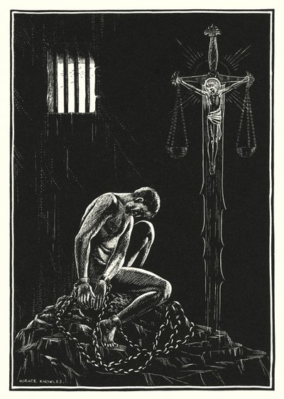 Illustration du Sermon sur la montagne (gravure) - Horace J. Knowles